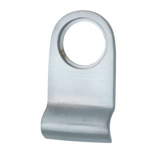 Cylinder door pull /front door cylinder pull fit yale lock - 76x38mm - satin