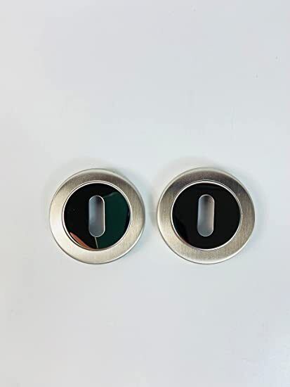 Euro Profile Square Concealed Escutcheon Dual Finish in SSS & PSS 52x52x8mm