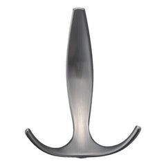 Hat & Coat Hook In Polished Chrome & Satin Nickel