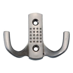 Designer Dotted Hat & Coat Hook, Polished Chrome, Satin Nickel & Polished N