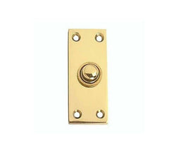Oblong Bell Push 75 x 25 mm Available In Various Finishes