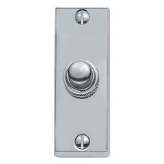 Oblong Bell Push 75 x 25 mm Available In Various Finishes