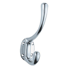 Double Hat & Coat Hook, Available In Various Finishes