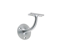 Heavy Handrail Bracket In Polished Chrome, Polished Brass & Satin Chrome (64mm)