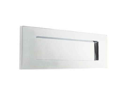 Plain Letterplates 250x76mm Polished Chrome - JV36SPC