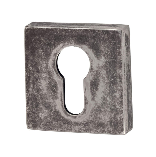 Turkish design luxury square euro profile keyhole cover escutcheon in multiple