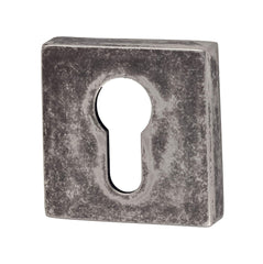 Turkish design luxury square euro profile keyhole cover escutcheon in multiple