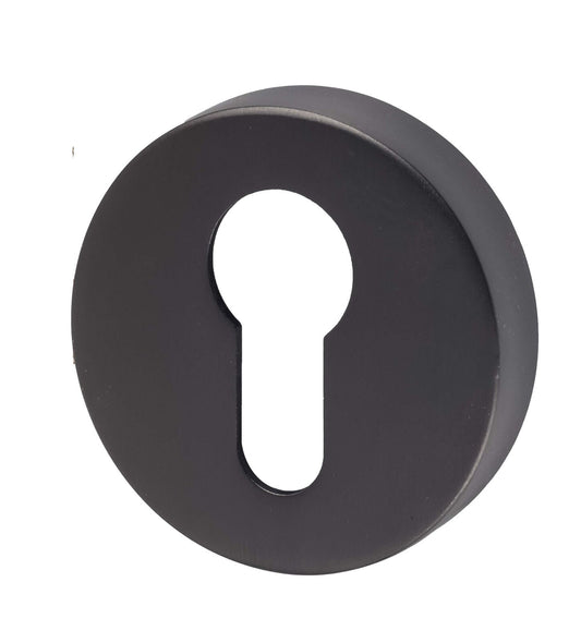Turkish design luxury round euro profile keyhole cover escutcheon in multiple