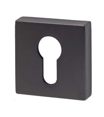 Equinox design luxury square euro profile keyhole cover escutcheon