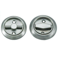 Round Flush PULL recessed grab door pull handle sliding door IN SSS