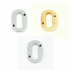 House Door Flat Number Alphabet Letters Names Solid in Variations 2" 50mm