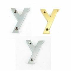 House Door Flat Number Alphabet Letters Names Solid in Variations 2" 50mm