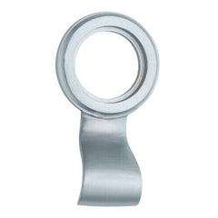 Cylinder door pull /front door cylinder pull fit yale lock - 76x45mm - satin