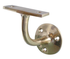 Handrail Stair Brackets In Polished Chrome & Polished Brass EUROART