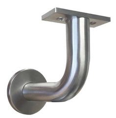 Solid stainless steel zas45 handrail bracket with concealed rose
