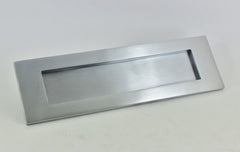 letter plate (satin chrome, 280mm x 90mm)