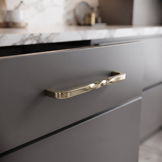 Torsion Luxury Interior Cabinet Handle - Multiple Sizes