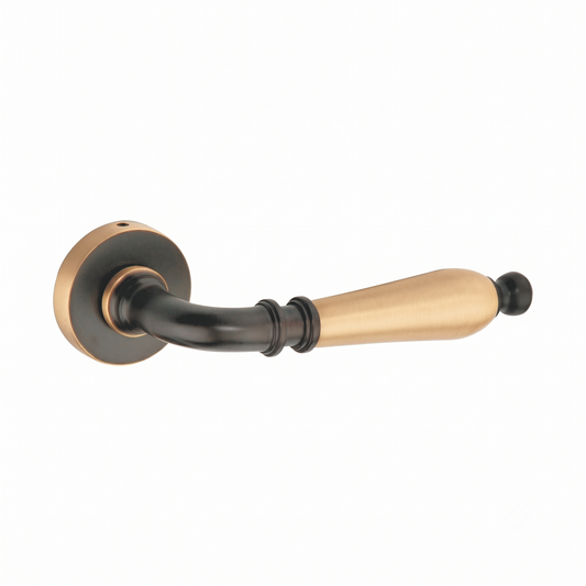 Aurelius on Rose Luxury Interior Door Handle Set