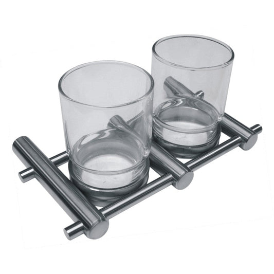 Double Tumbler & Holder