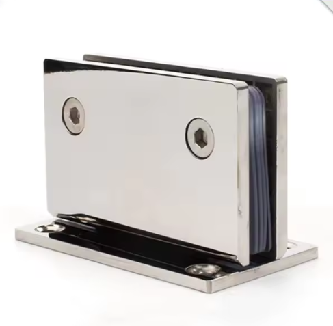 Wall to Glass Fixed clamp – Square corner