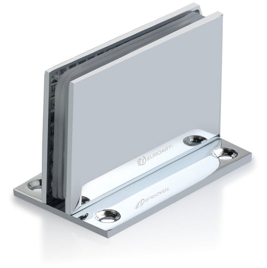 Wall to Glass Fixed clamp – Square corner