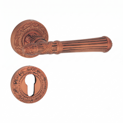 Cerise on Rose Luxury Interior Door Handle Set