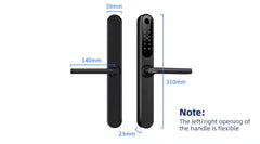 EA 215 Slim Line Smart Digital Lock for UPVC, Composite, Wooden & Aluminium Doors