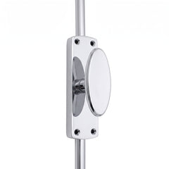 Oval Knob Espagnolette/Crémone Locking Bolt for up to 8.5 Feet High Doors & Windows
