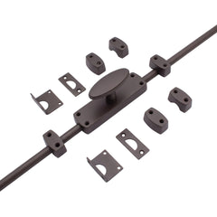Oval Knob Espagnolette/Crémone Lock Bolt - Premium Finishes