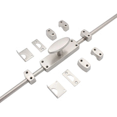 Oval Knob Espagnolette/Crémone Locking Bolt for up to 8.5 Feet High Doors & Windows