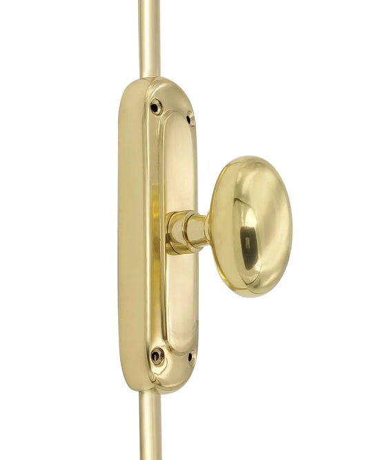 Classico Oval Espagnolette Bolt for up to 8.5 Feet High Doors/Windows