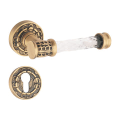 Gemma on Rose Luxury Interior Door Handle Set