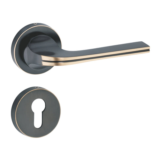 Gentis on Rose Luxury Interior Door Handle Set