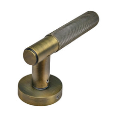 Diamond Knurled Door Handle - 131mm