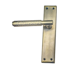 Hammered Spot Backplate Handle 204mm – M381 Series
