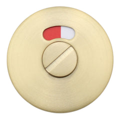 SS Disabled Locks in Satin Brass Finish - Indicator Bolt and Release