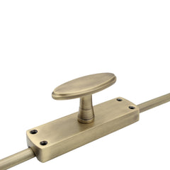 Oval Knob Espagnolette/Crémone Lock Bolt - Premium Finishes