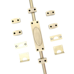 Oval Knob Espagnolette/Crémone Lock Bolt - Premium Finishes