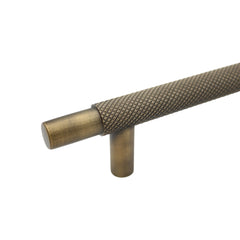 Diamond Knurled T Pull Handle - All Sizes