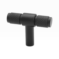 Diamond Knurled T Cabinet Knob- 50mm