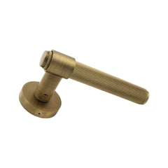 Linear Knurled Door Handle - 135mm