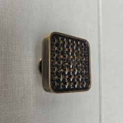 Imperial Square Luxury Cabinet Knob - Multiple Sizes
