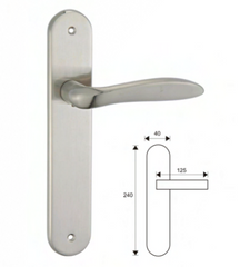 LB-5000 Architectural Range Lever - 240mm x 40mm x 125mm