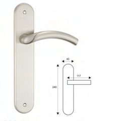 LB-5010 Architectural Range Lever - 240mm x 40mm x 117mm