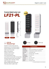 EALF21-PL Smart Digital Lock for Cabinet & Lockers