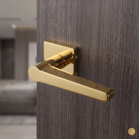 Elysian on Rose Luxury Interior Door Handle Set
