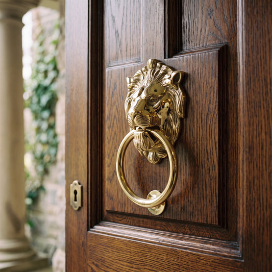 Leone Luxury Lion Door Knocker - Multiple Sizes