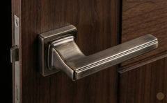 Orion Luxury Door Lever on Square Rose