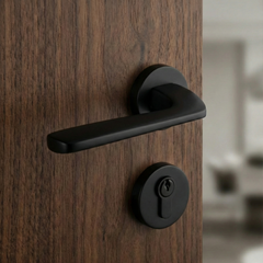 Aura Luxury Euro Profile Keyhole Cover Escutcheon