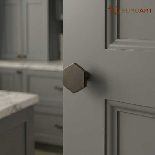 Obsidian Luxury Interior Cabinet Knob - Multiple Sizes